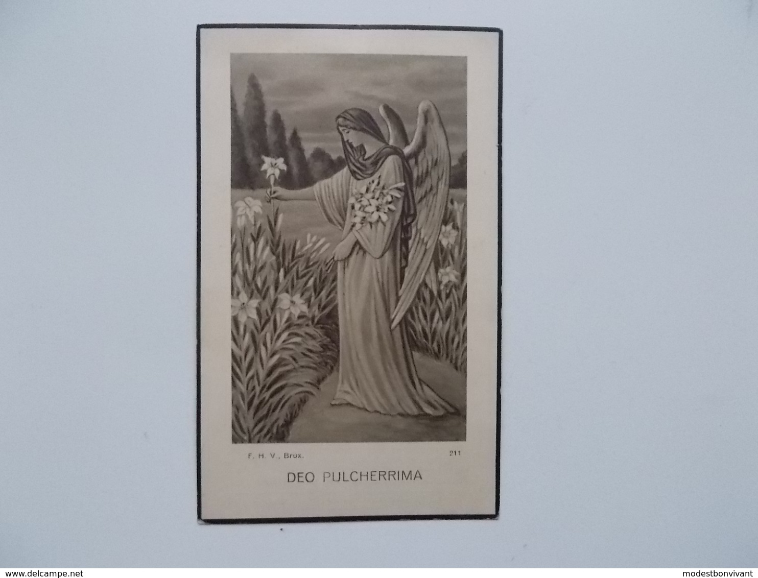 Oud Bidprentje: Rachel HUYGHE Dochtervan Wijlen Carolus & Pharailde VANDAELE, Diksmuide4/10/1882 - Gistel 7/6/1936 - Obituary Notices