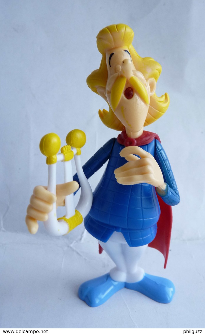 FIGURINE Prime ASTERIX QUICK 2014 - ASSURANCETOURIX AVEC SA HARPE AMOVIBLE - Asterix & Obelix