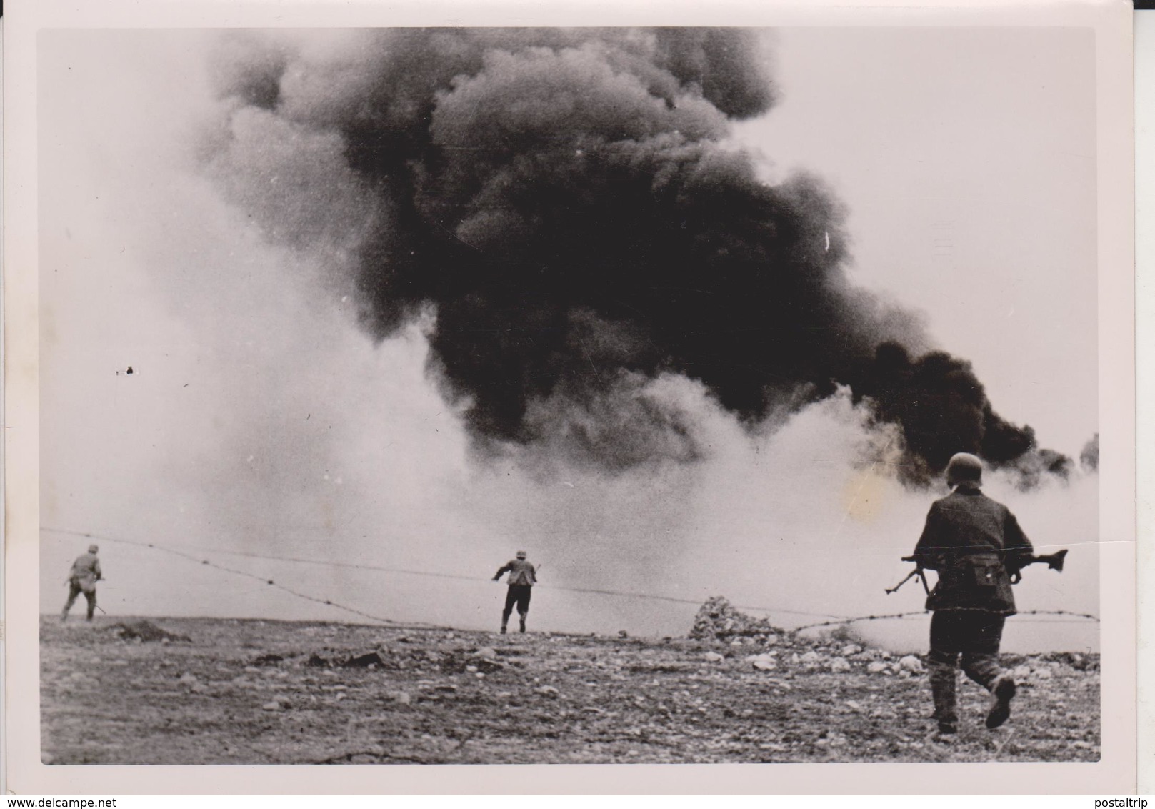 SEWASTOPOL STURM AUF SOWJETSTELLUNGEN FOTO DE PRESSE WW2 WWII WORLD WAR 2 WELTKRIEG Aleman Deutchland - Guerra, Militares