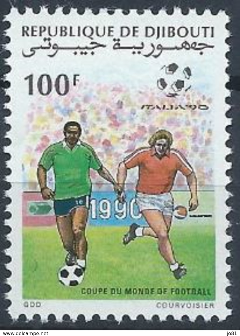 Djibouti YT 667 XX / MNH Sport Football Worldcup - Djibouti (1977-...)