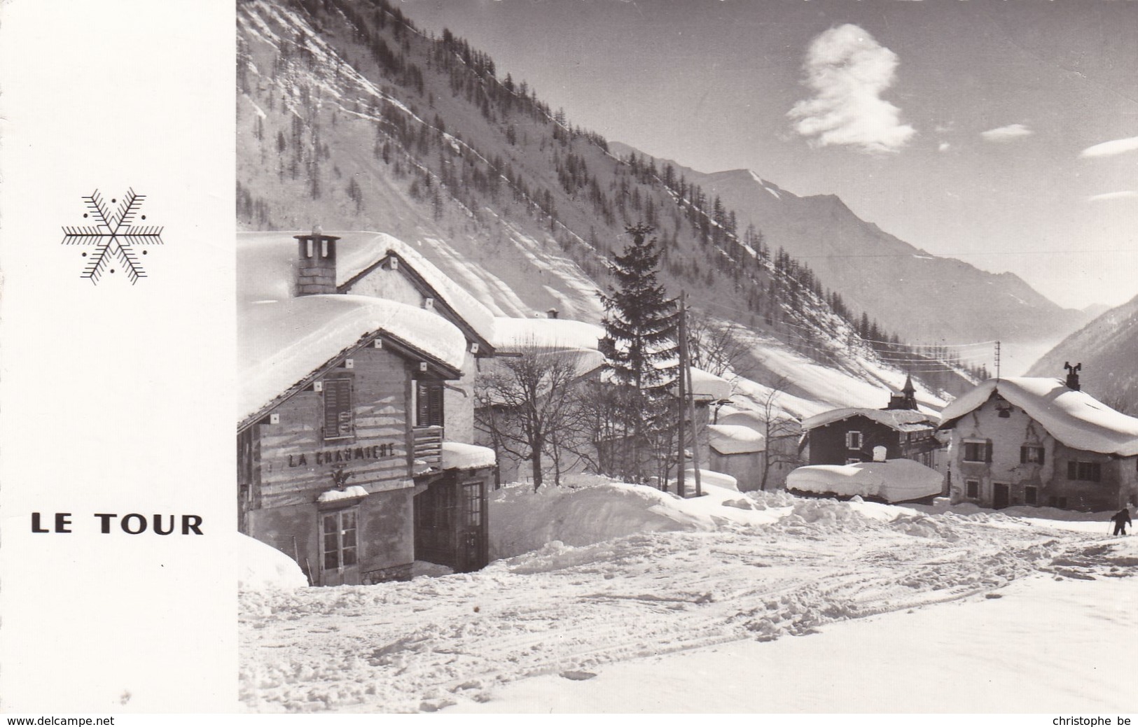 Le Tour, Au Loin , La Vallée De Chamonix (pk51689) - Andere & Zonder Classificatie