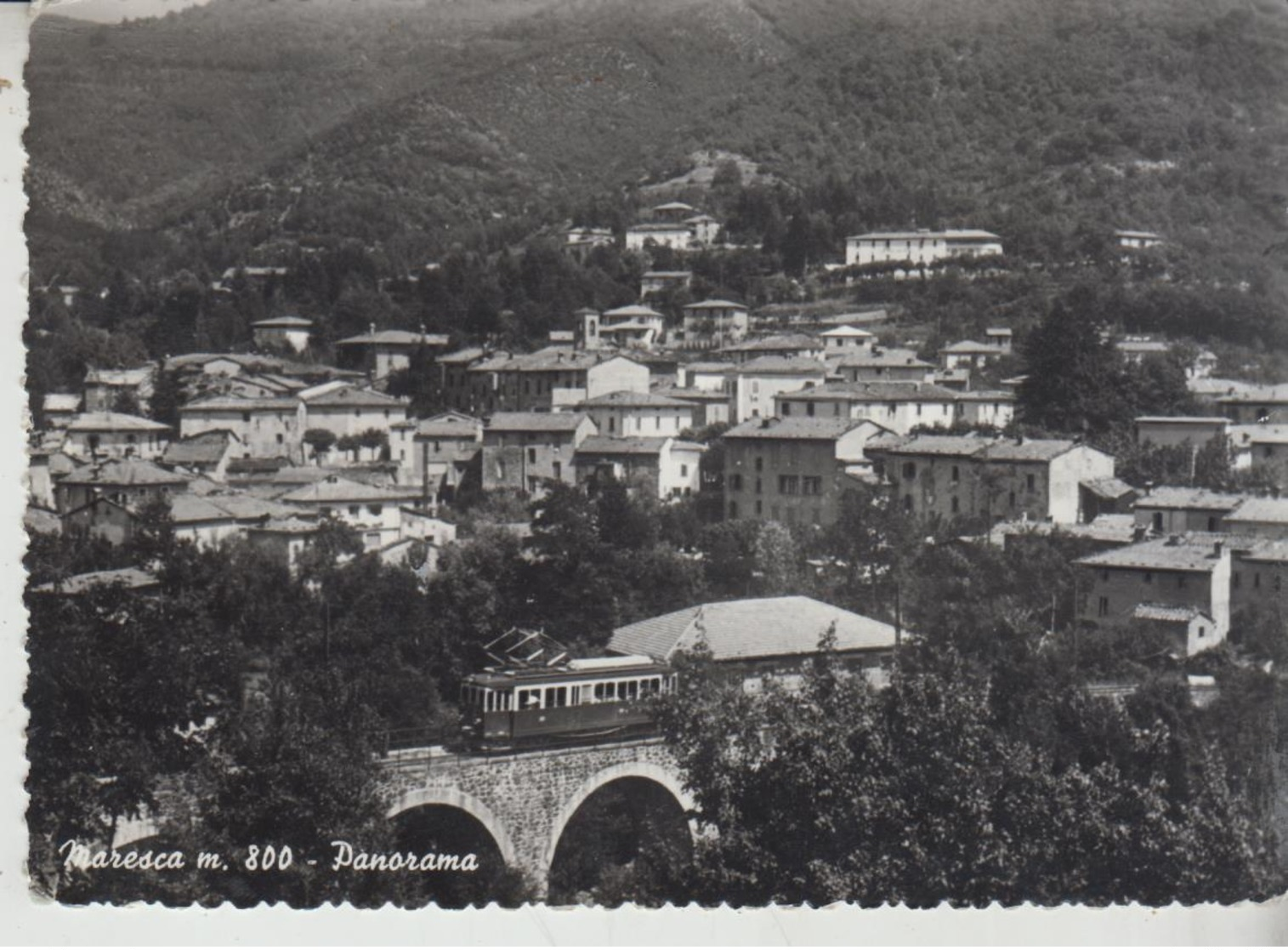 San Marcello Piteglio Maresca Pistoia Panorama Treno    Vg  F/p - Pistoia