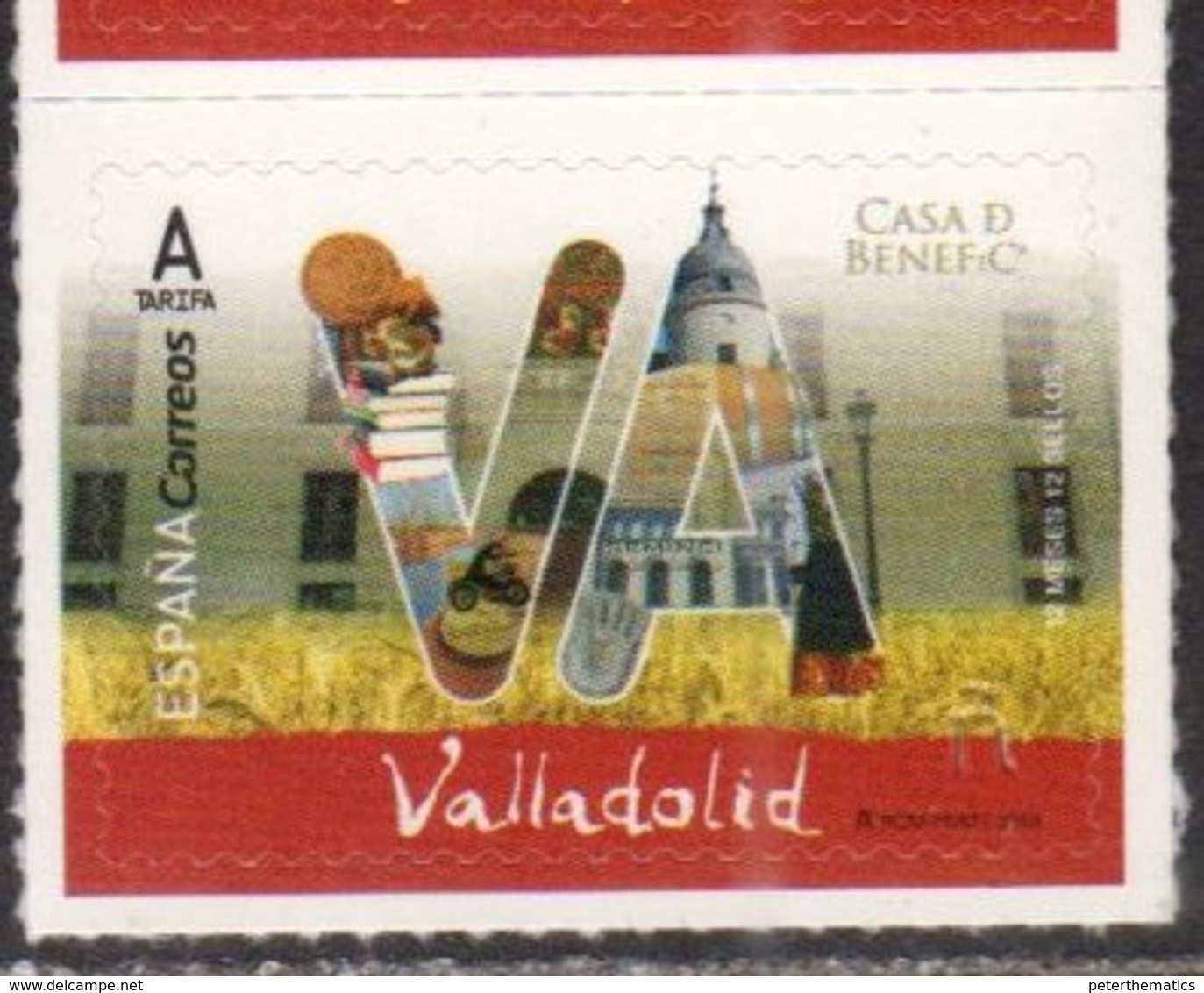 SPAIN, 2018, MNH, 12 MONTHS 12 STAMPS, VALLADOLID, SQUIRRELS, CATHEDRALS, 1v - Vlinders