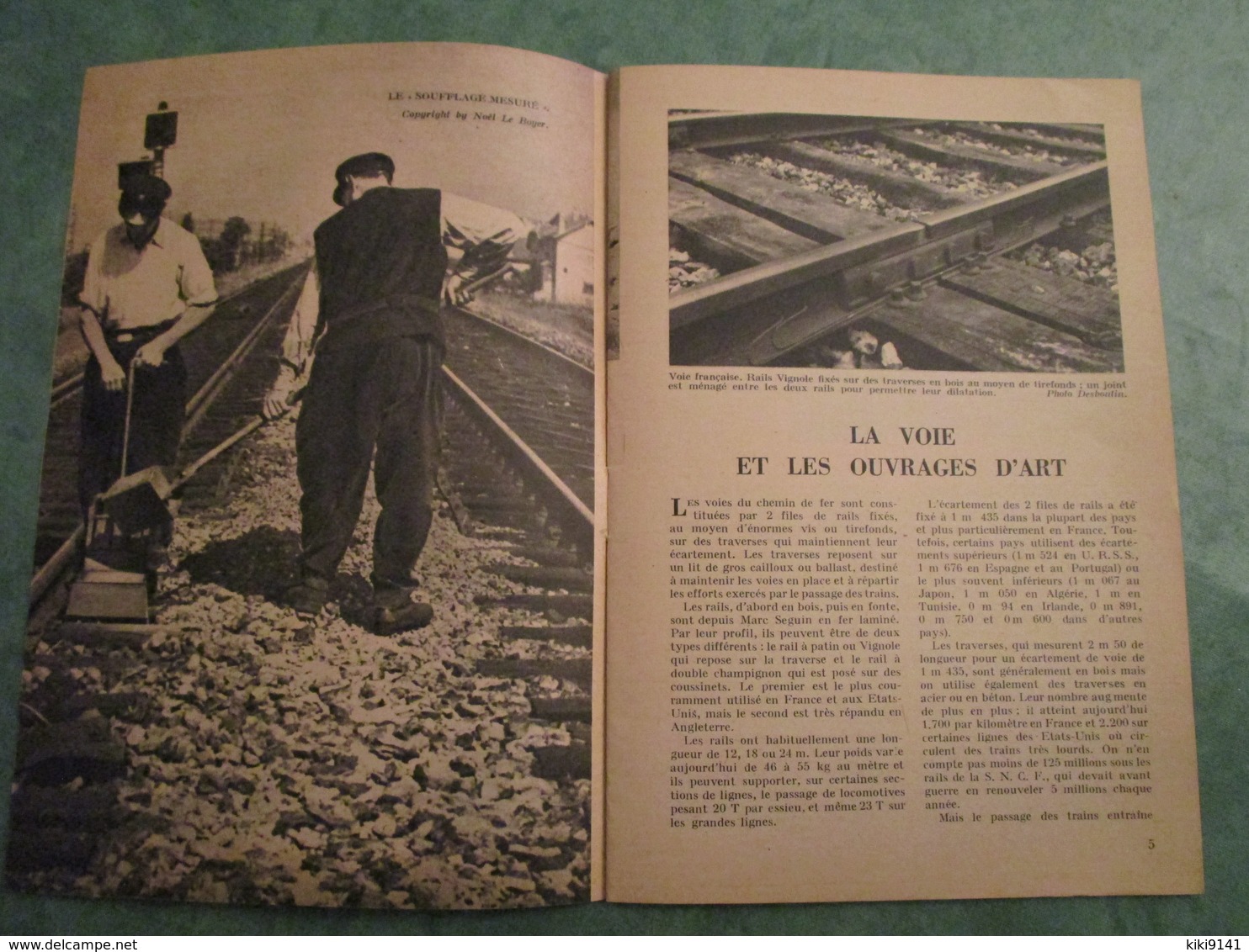 LES CHEMINS DE FER FRANCAIS - La Documentation Française Illustrée - N° 33 (32 Pages) - Railway