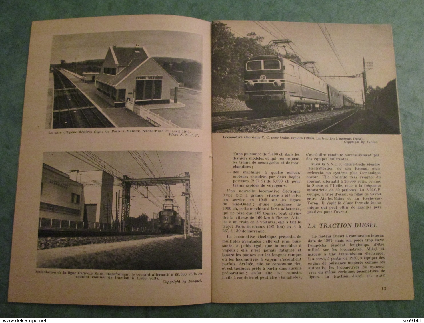 LES CHEMINS DE FER FRANCAIS - La Documentation Française Illustrée - N° 33 (32 Pages) - Railway