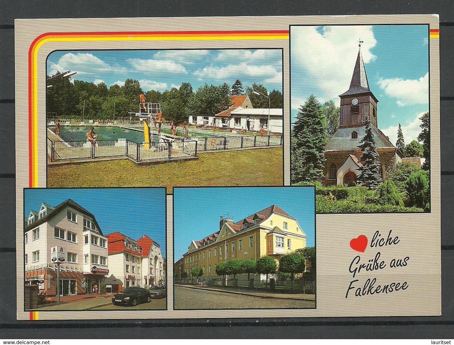 Deutschland FALKENSEE Sent 1997 With Stamp - Falkensee