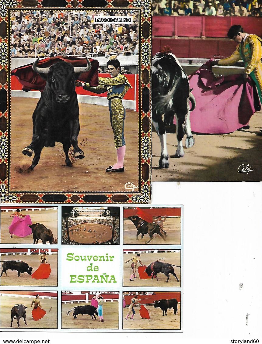 Cpm  Toros , Corrida , Tauromachie , Taureaux , Lot De 10 Cartes - Taureaux