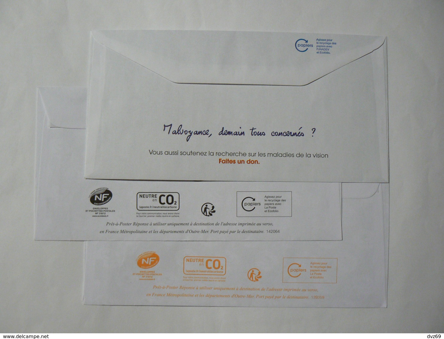 Prêt à Poster Réponse , POSTREPONSE  20g, ECO, Ciappa-Kavena, 3 Enveloppes Neuves, TB. - Prêts-à-poster: Réponse /Ciappa-Kavena