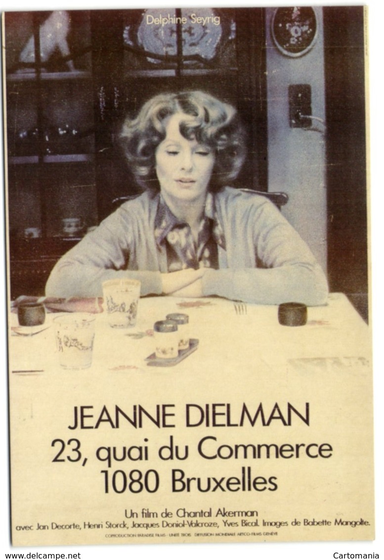 Jeanne Dielman 23 Quai Du Commerce 1080 Bruxelles - Un Film De Chantal Akerman - Molenbeek-St-Jean - St-Jans-Molenbeek