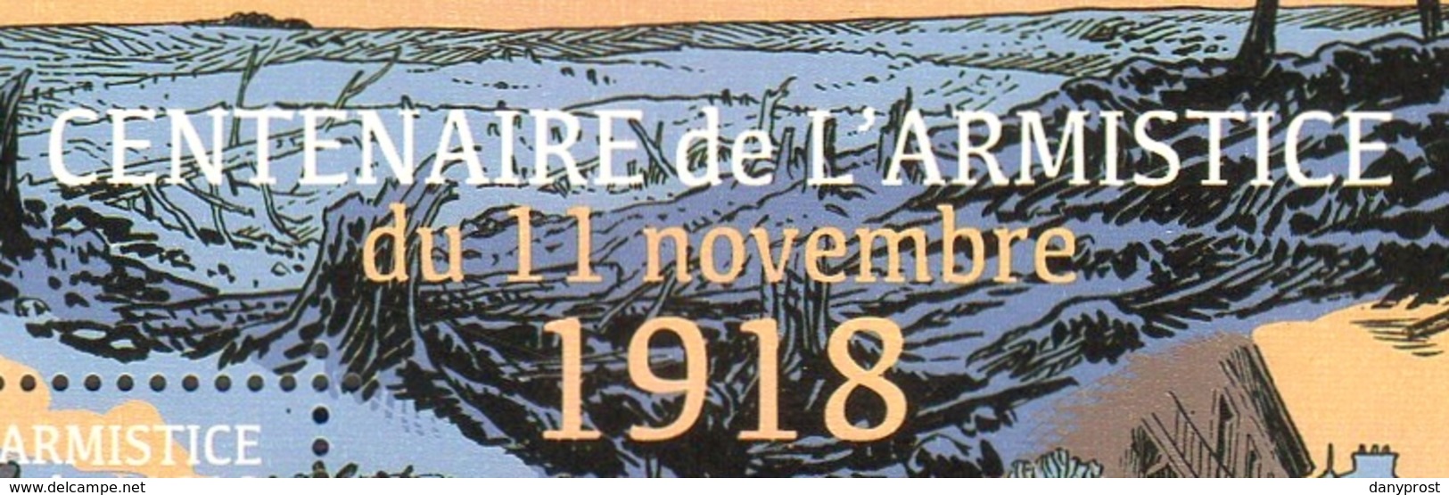 2018 / BF DE 2t " CENTENAIRE De L'ARMISTICE Du 11 Novembre 1918 " / NEUF SUPERBE - Neufs