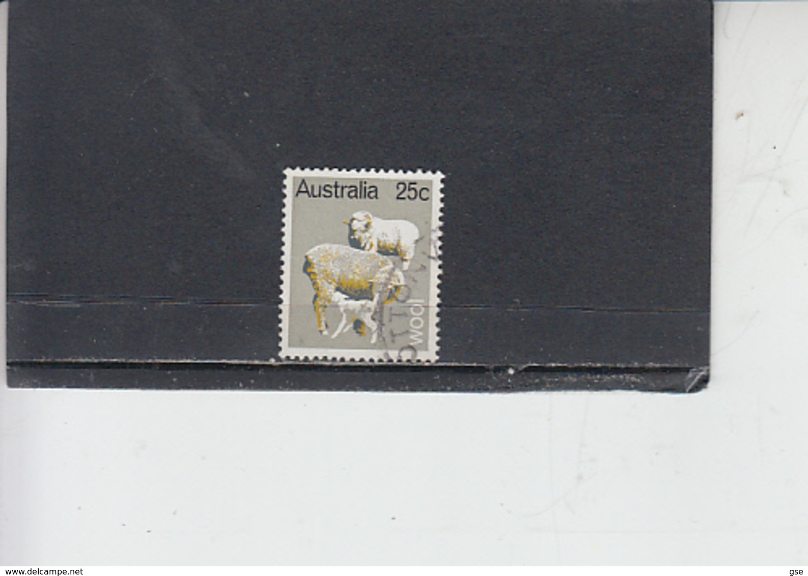 AUSTRALIA  1969 - Yvert  391° - Fauna - Pecore - Usati