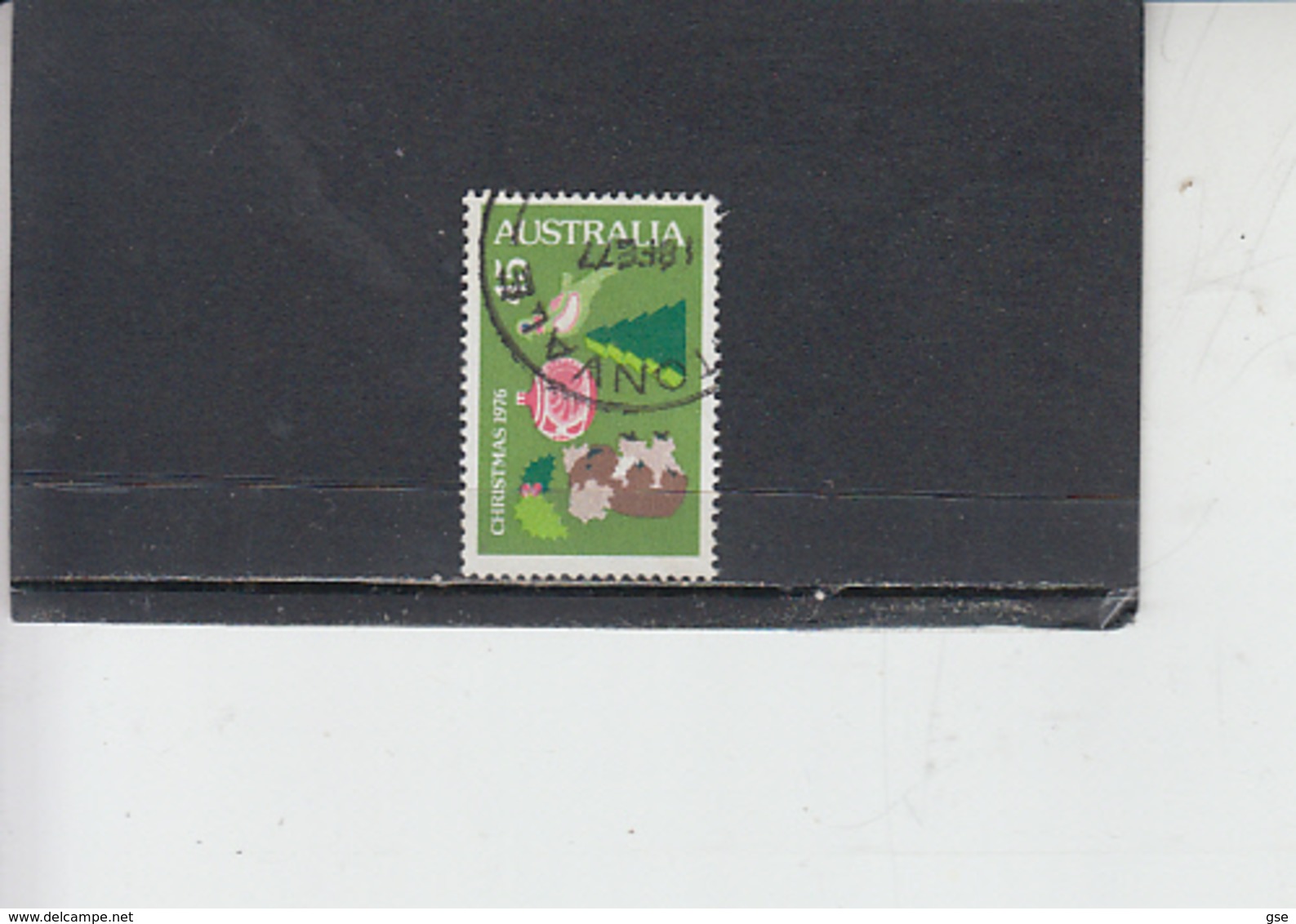 AUSTRALIA  1976 - Yvert  603° - Natale - Usati