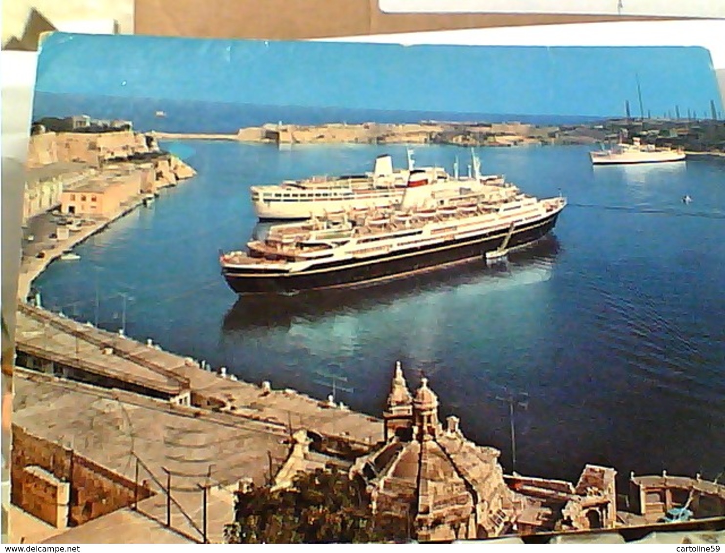 MALTA LA VALLETTA NAVE SHIP CRUISER   V1979 GY6052 - Malta