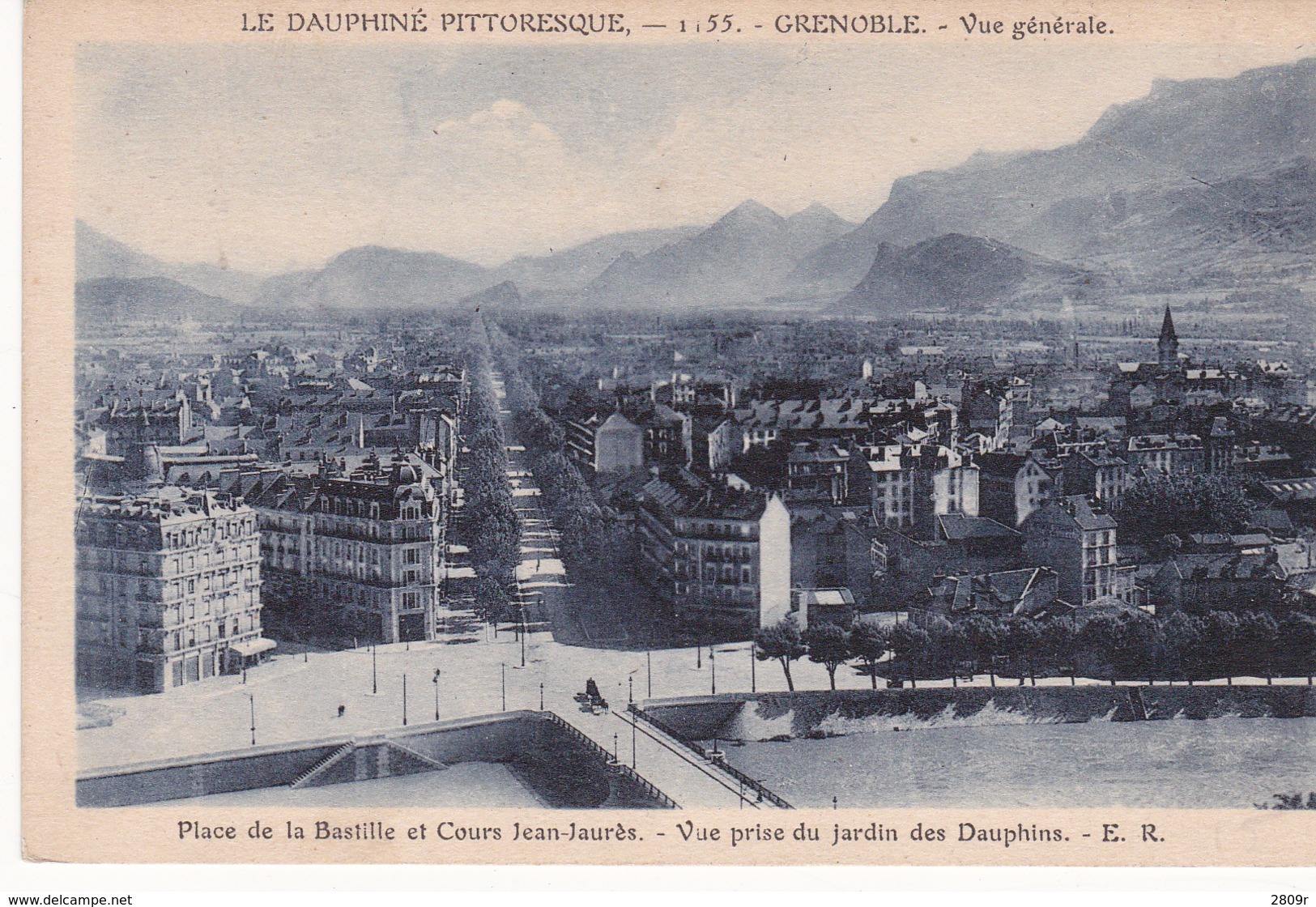 Grenoble Lot De 4 Cartes - Grenoble