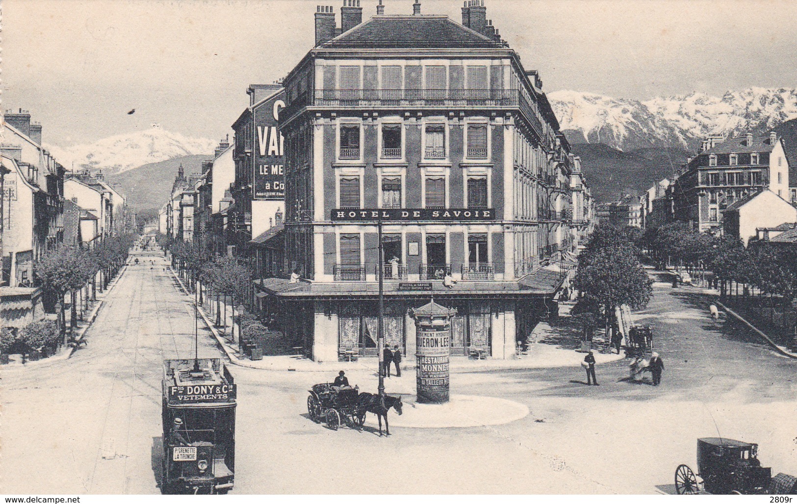 Grenoble Lot De 4 Cartes - Grenoble