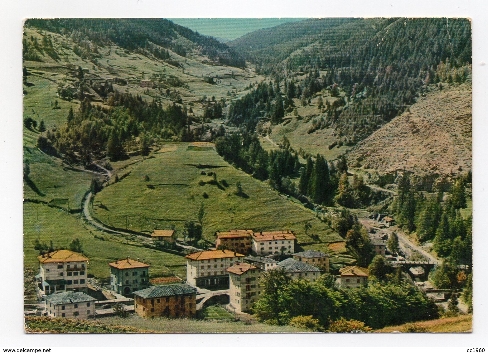 Centrale Di Bedollo (Trento) - Panorama - Viaggiata Nel 1968 - (FDC13142) - Trento