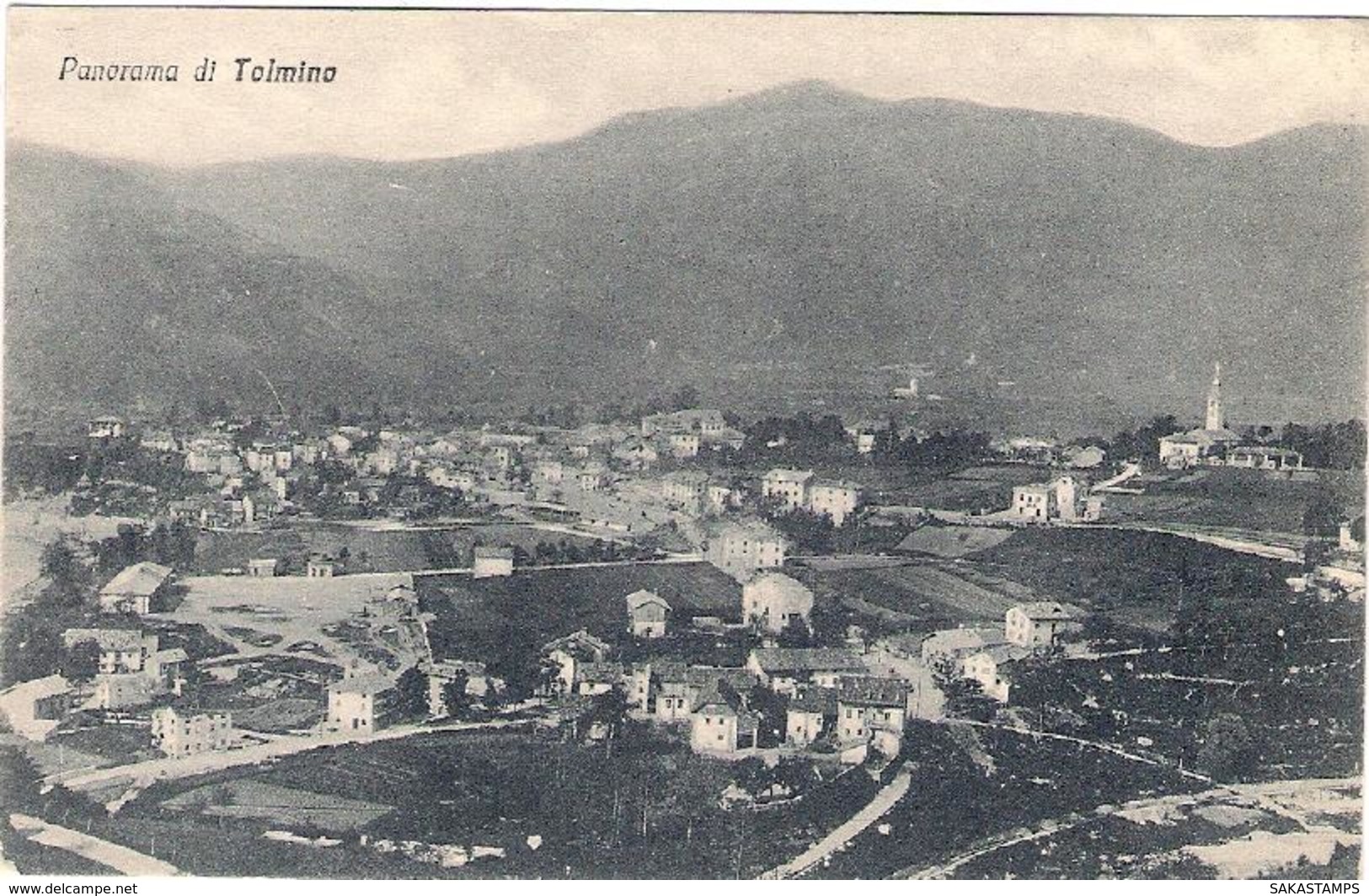 1930ca.-Slovenia ""Tolmino Panorama""non Viaggiata - Slovénie