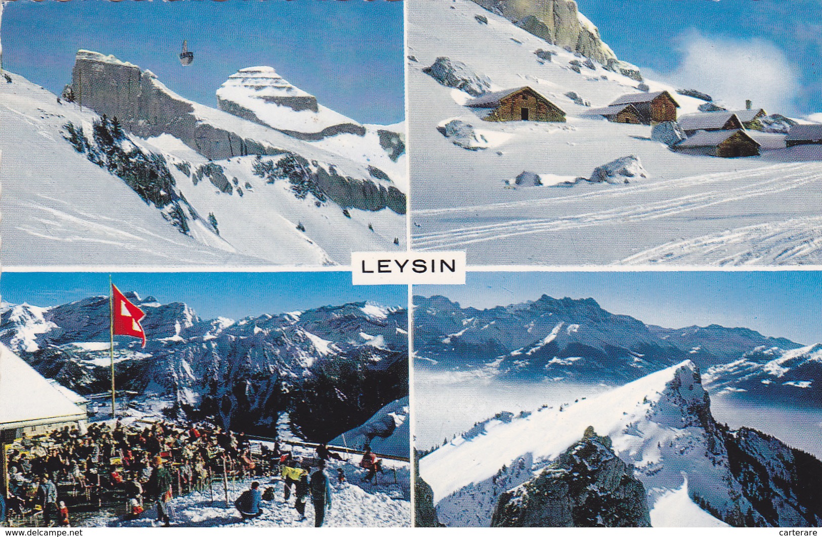 SUISSE,HELVETIA,SWISS,SCHWEIZ,SVIZZERA,SWITZERLAND,LEYSIN - Leysin