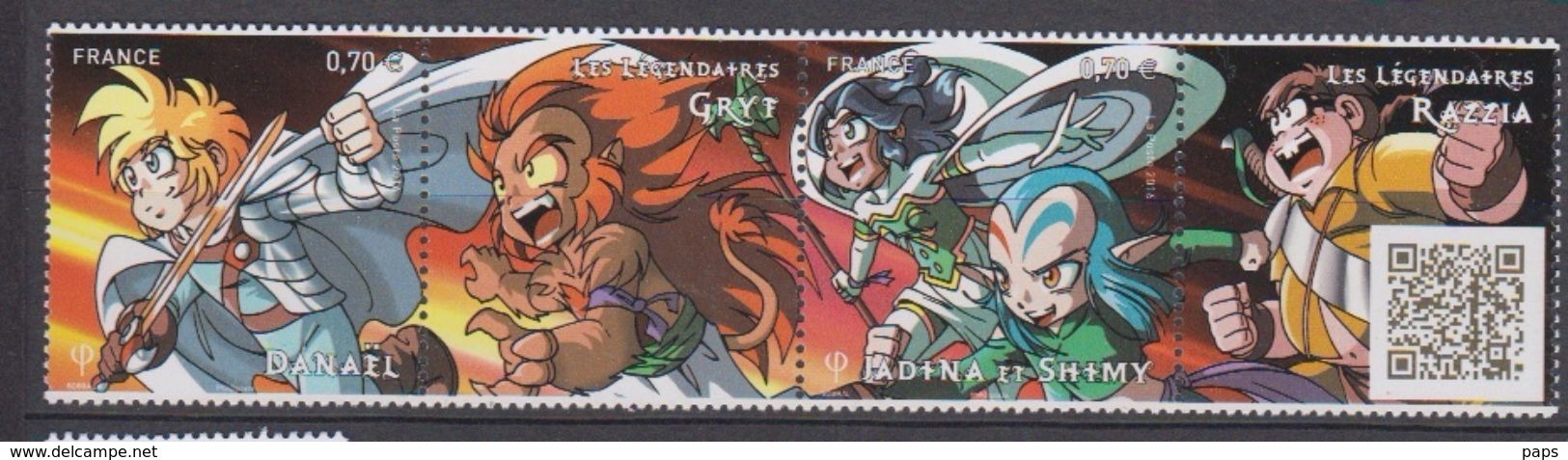 2016-N°5081/5082** LES LEGENDAIRES - Unused Stamps