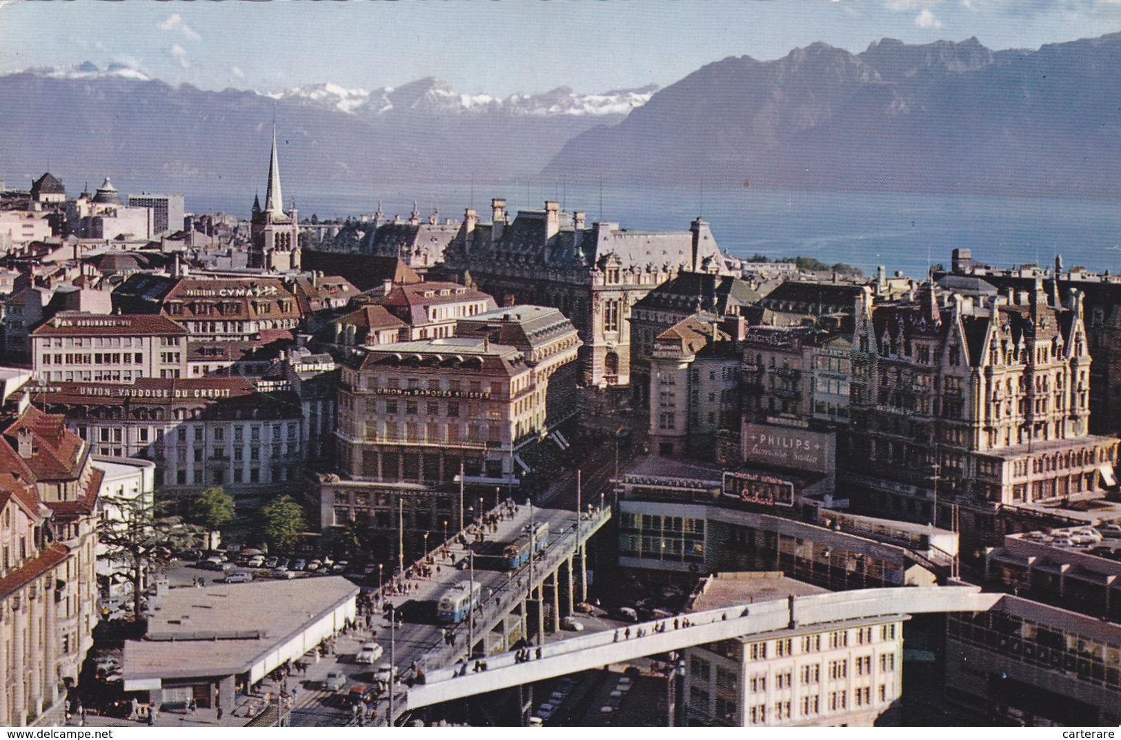 CARTE PHOTO, SUISSE,HELVETIA,SWISS,SCHWEIZ,SVIZZERA,SWITZERLAND,VAUD,LAUSANNE,OUCHY - Lausanne