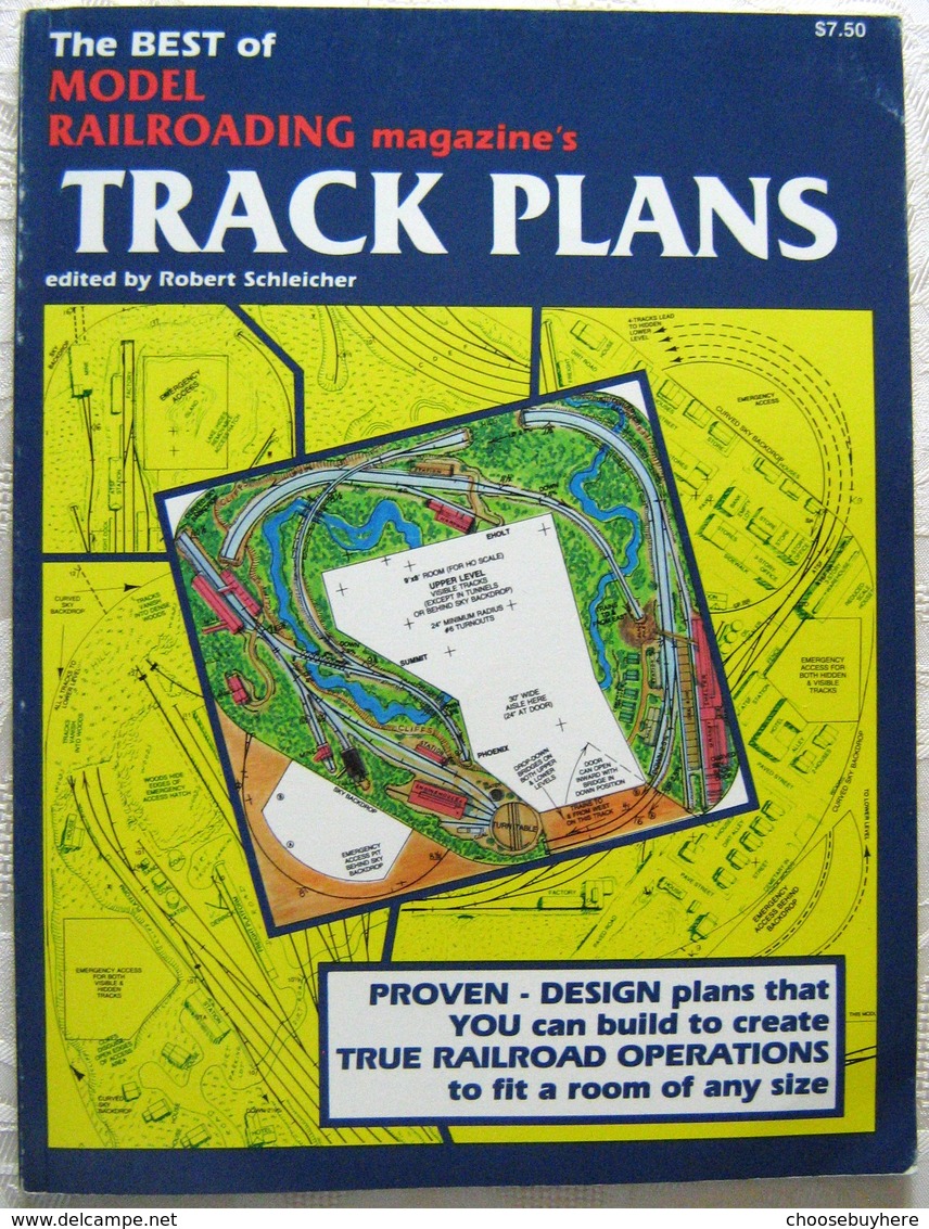 Model Railroading Track Plans Gleispläne Robert Schleicher Englisch 1993 - Englisch