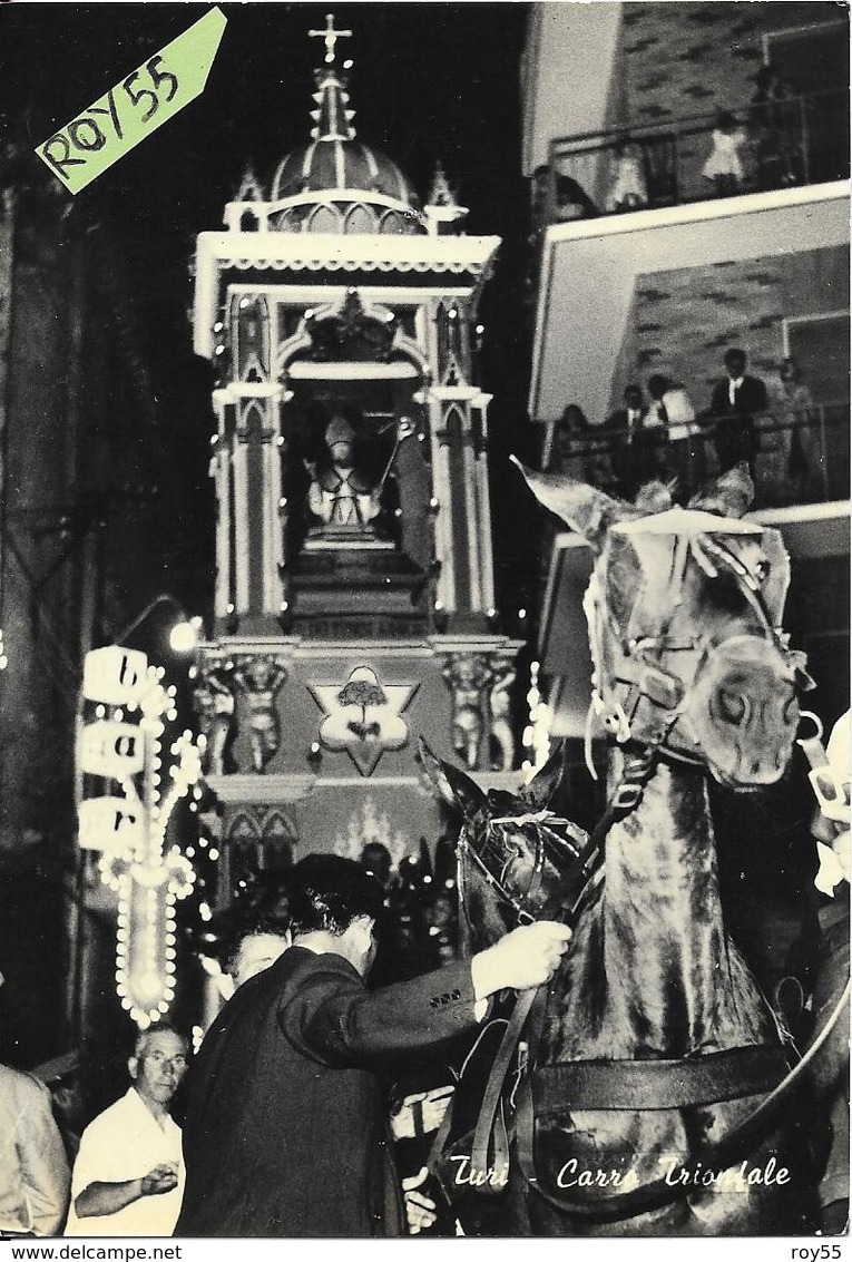 Puglia-bari-turi Carro Trionfale Processione - Autres & Non Classés