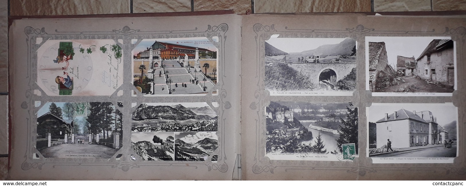 ALBUM 480 Cartes Postales ( 120Pages X 4Cp ) - 100 - 499 Postcards