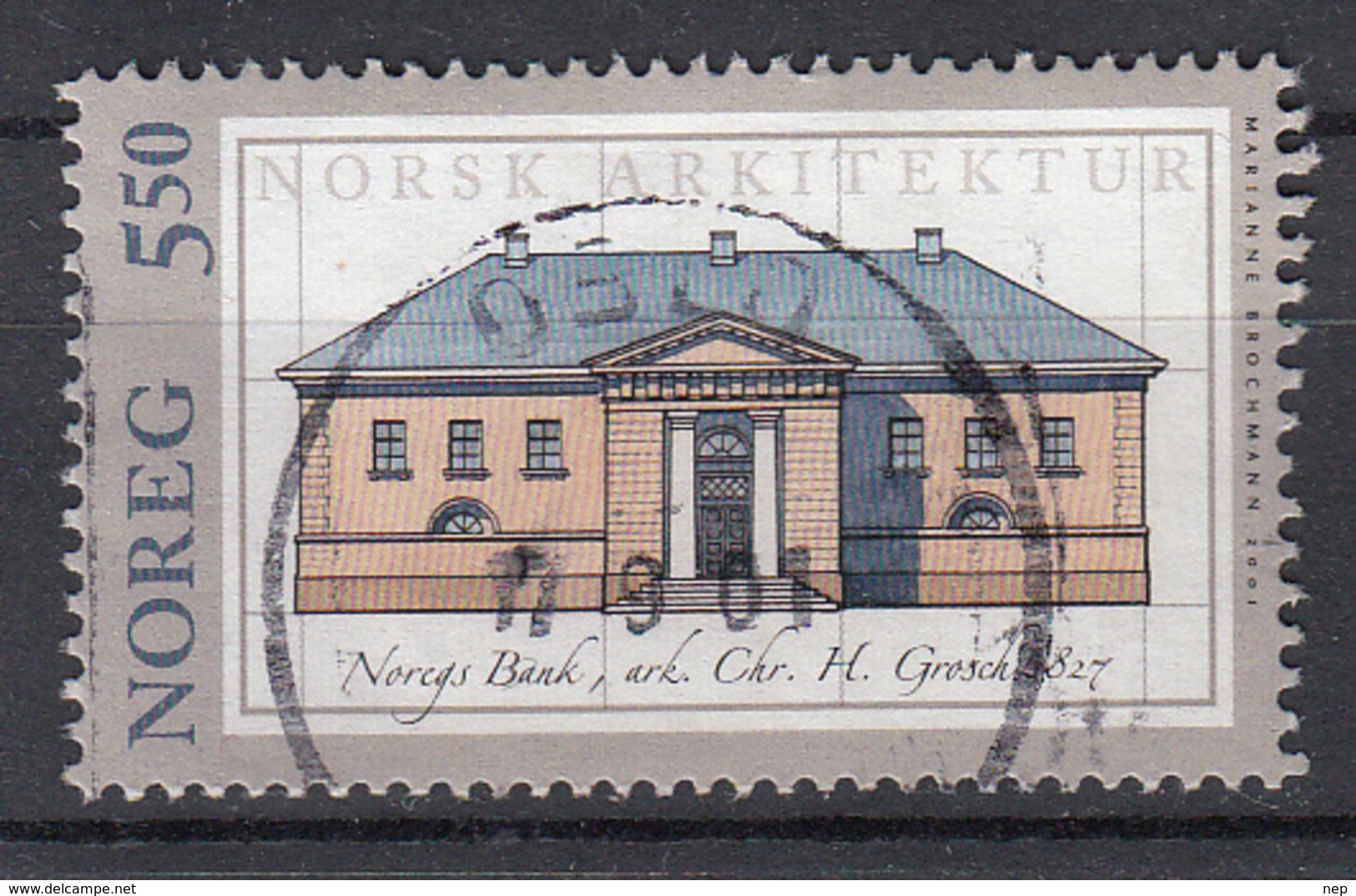 NOORWEGEN - Michel - 2001 - Nr 1387 - Gest/Obl/Us - Oblitérés