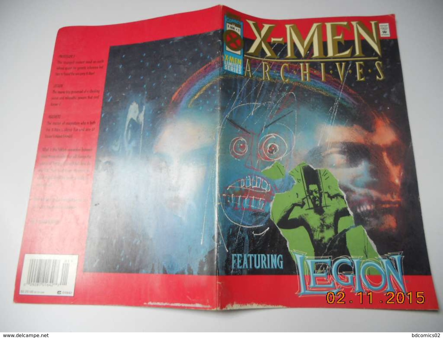 X-MEN ARCHIVES 1 (8.5) LEGION MARVEL EN V O - Marvel