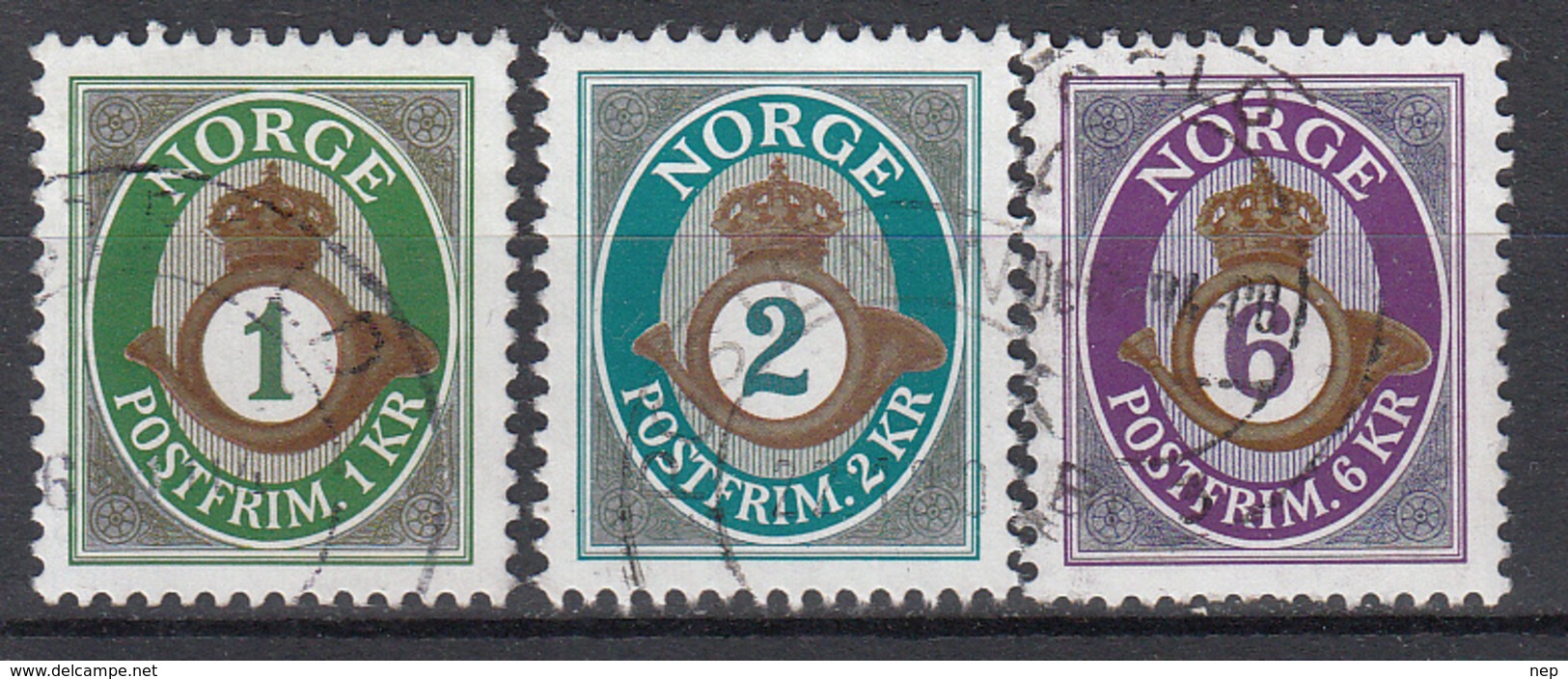 NOORWEGEN - Michel - 2001 - Nr 1380/82 - Gest/Obl/Us - Oblitérés