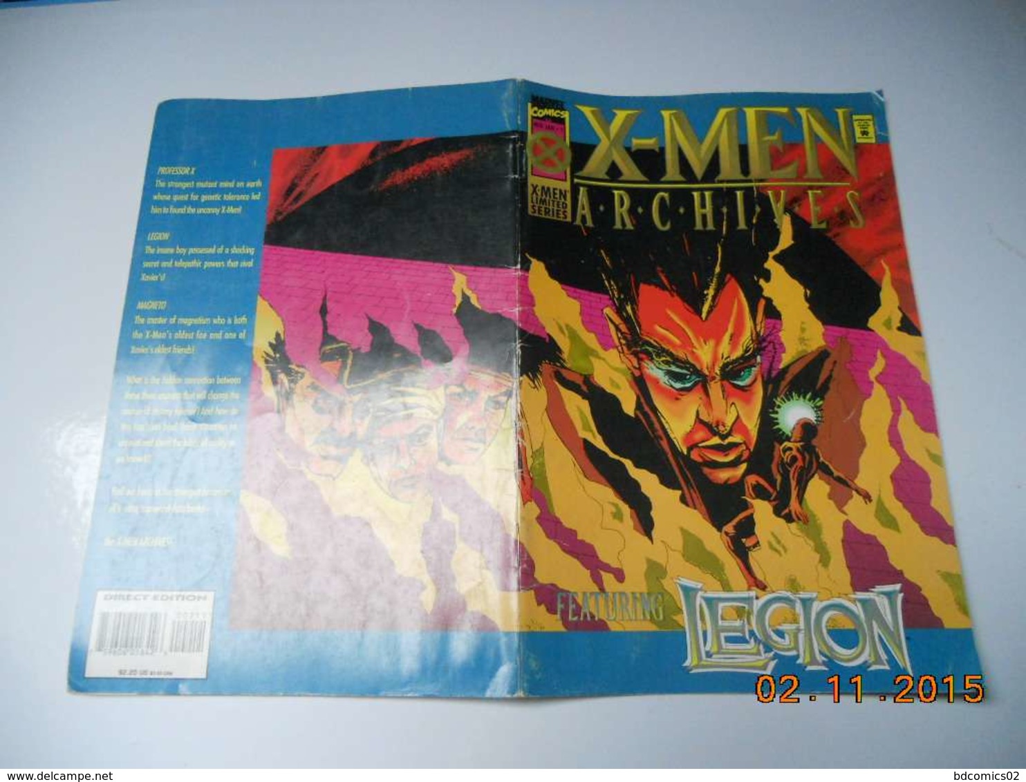 X-MEN ARCHIVES N°2 - MARVEL DIRECT EDITION JANUARY 1995 EN V O - Marvel