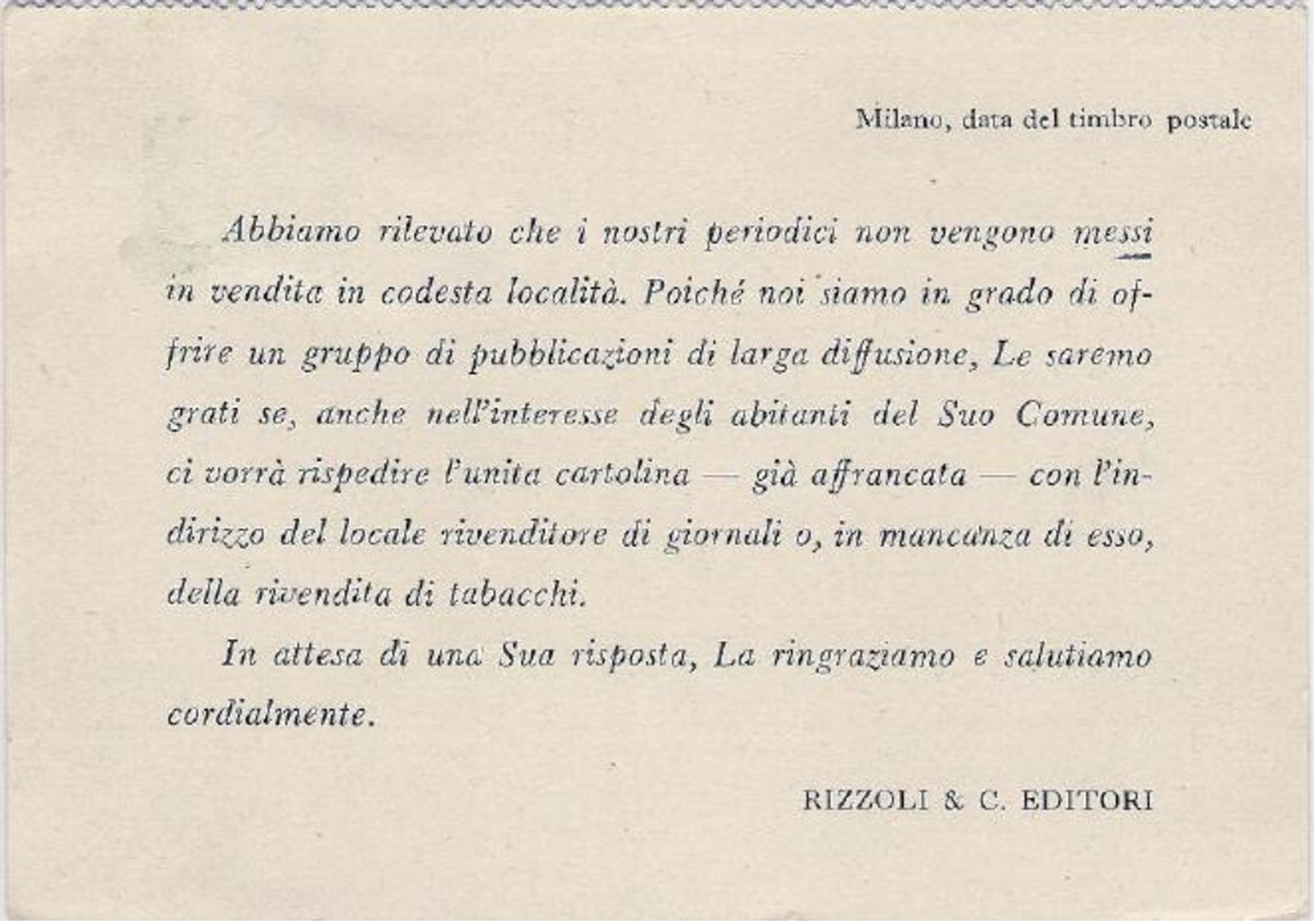 1946-annullo Frazionario Castrezzato (12-53)  Su Cartolina Con Intestazione Pubblicitaria Affrancata L.1 Democratica Ann - 1946-60: Storia Postale