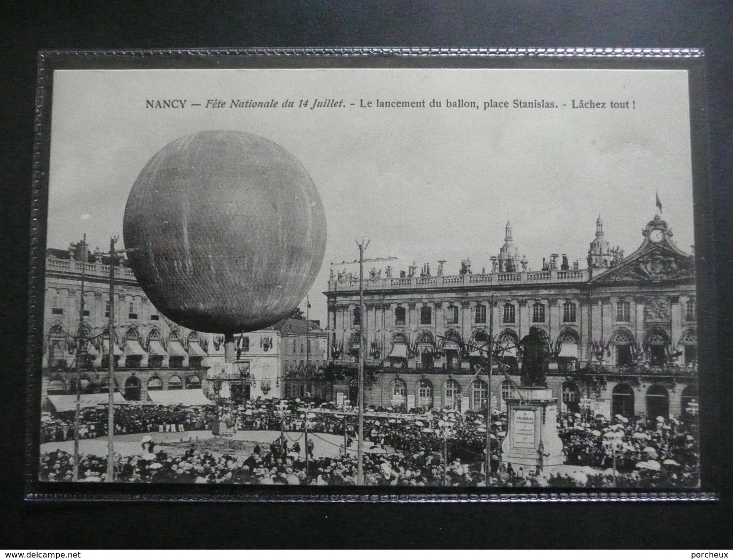 NANCY 14 Juillet Ballon Sur La Place Stanislas Lachez Tout ! - Nancy