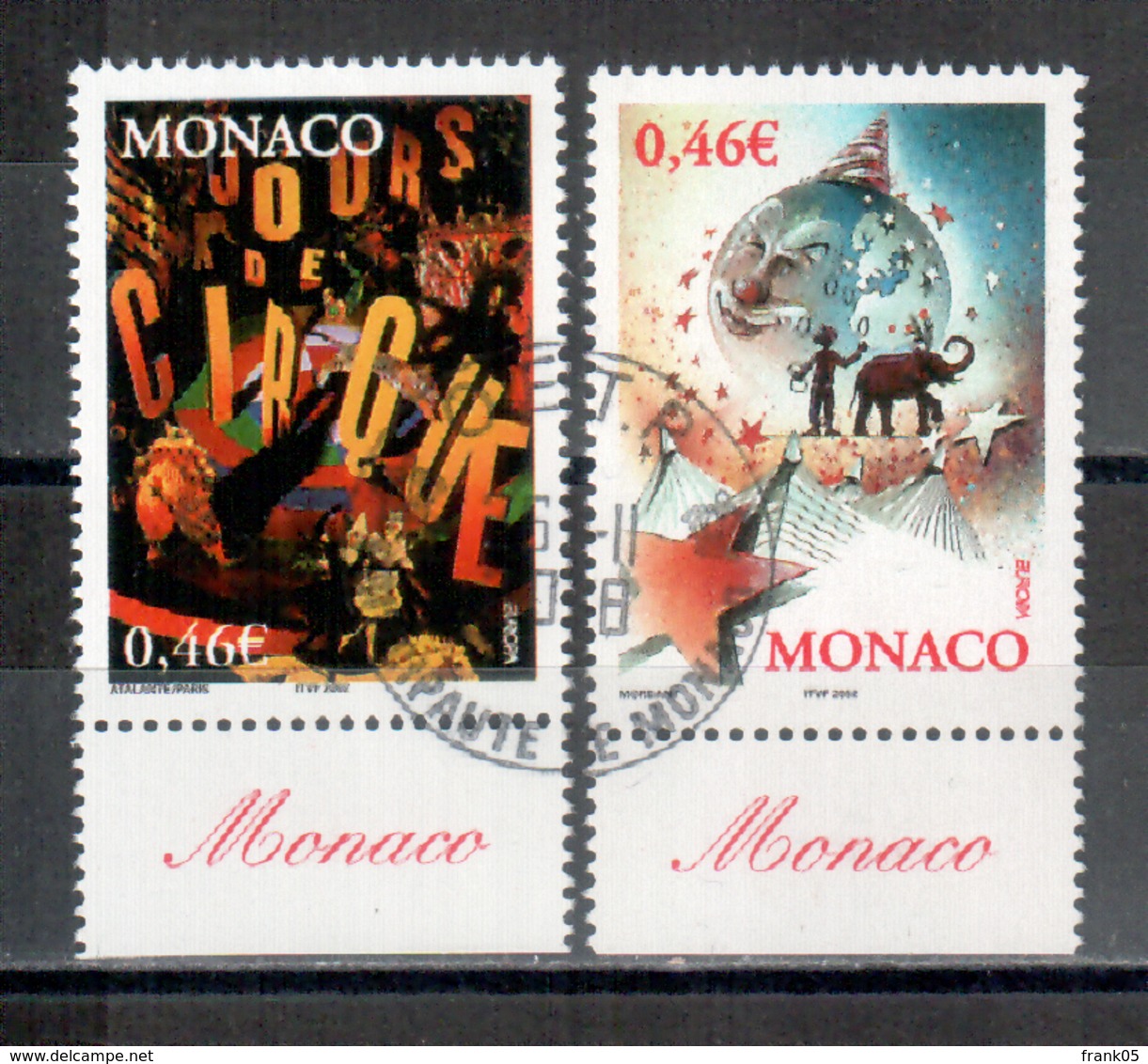Monaco 2002 Satz/set EUROPA Gestempelt/used - 2002