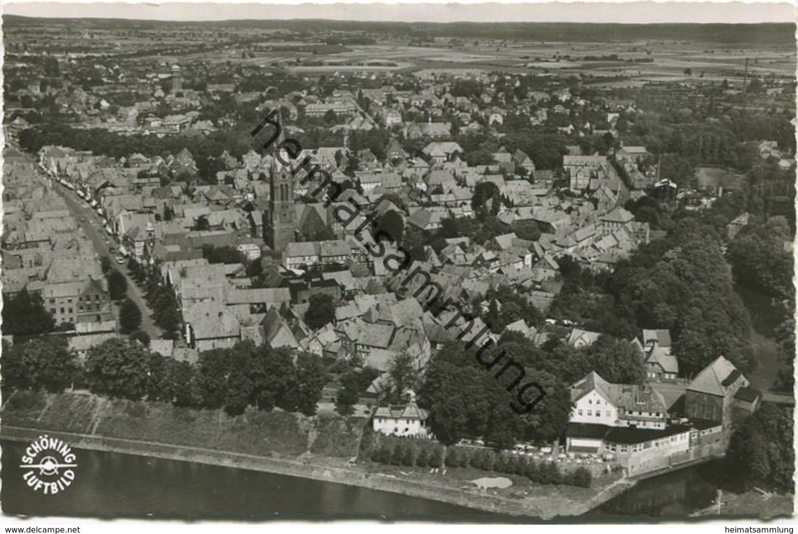 Nienburg - Foto-AK 50er Jahre - Verlag Schöning & Co Lübeck - Nienburg
