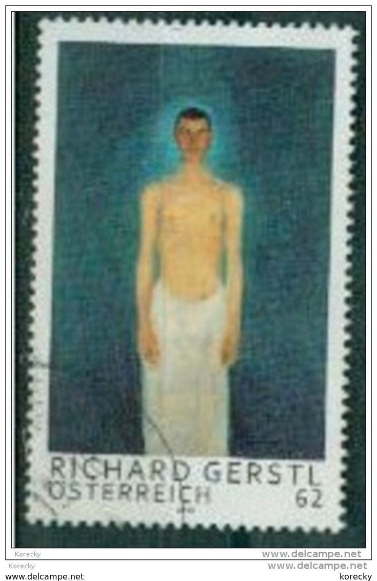 2013 -  3083 - ° -  Mod. Kunst Selbstbildnis Als Halbakt; Gemälde Von Richard Gerstl (1883-1908) - Gebraucht