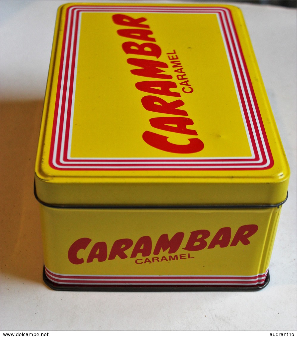 Belle Boîte Métallique Carambar Caramel En TBE Boite Vintage De Collection - Boîtes