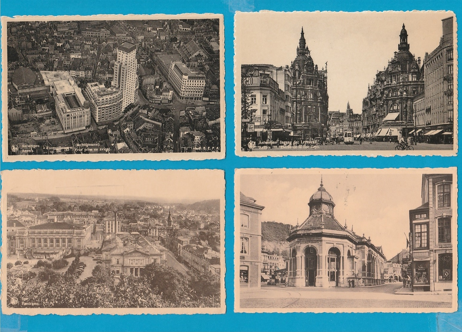 BELGIË  Lot van 60 Oude Postkaarten, Vieilles Cartes Postales