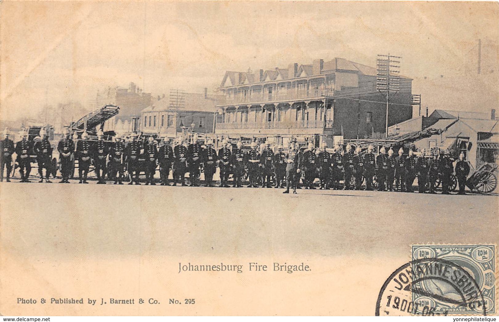 Afrique Du Sud - Johannesburg / 01 - Fire Brigade - Pompiers - Belle Oblitération - Afrique Du Sud