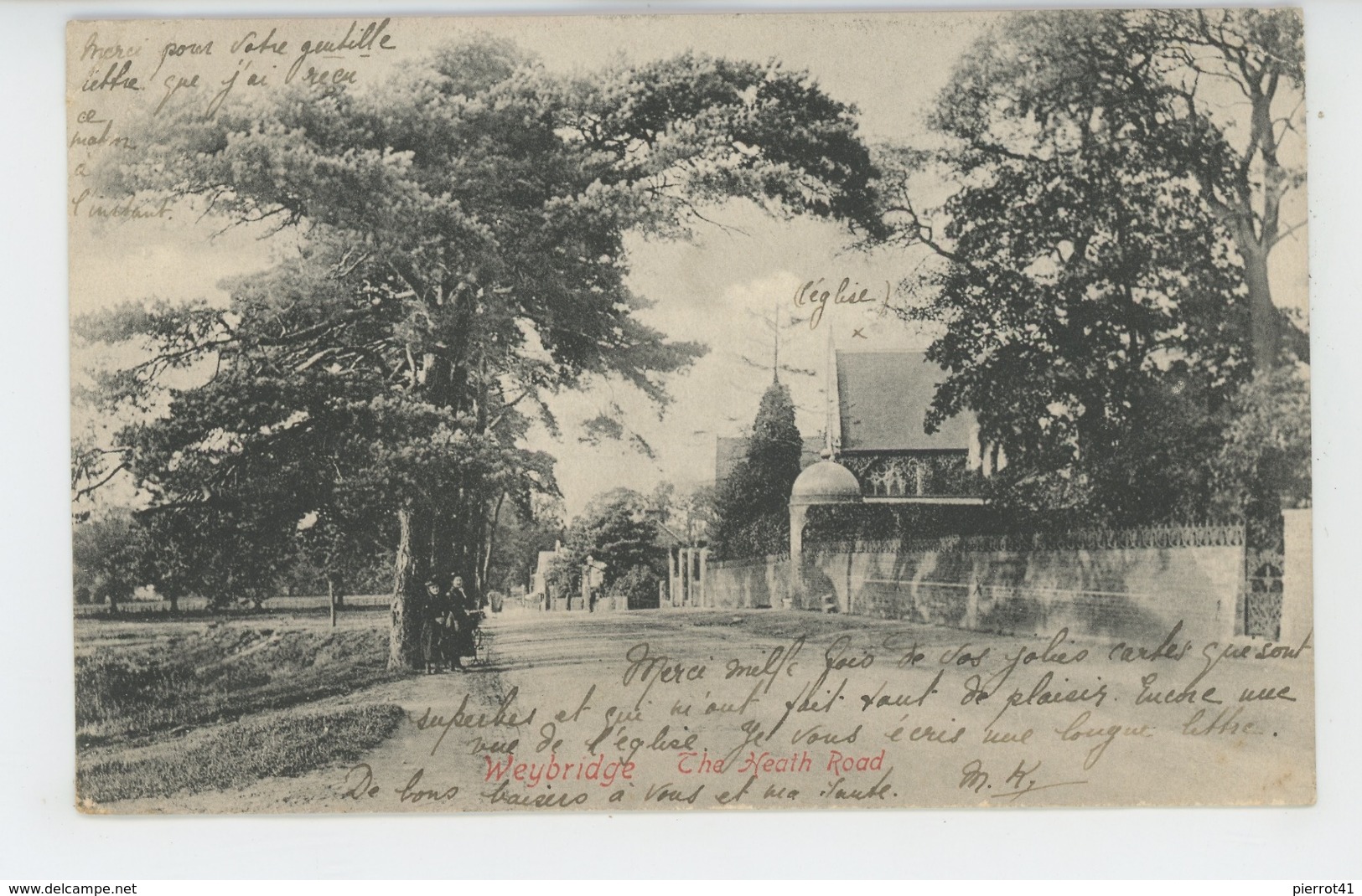 ROYAUME UNI - ENGLAND - SURREY - WEYBRIDGE - The Heath Road - Surrey