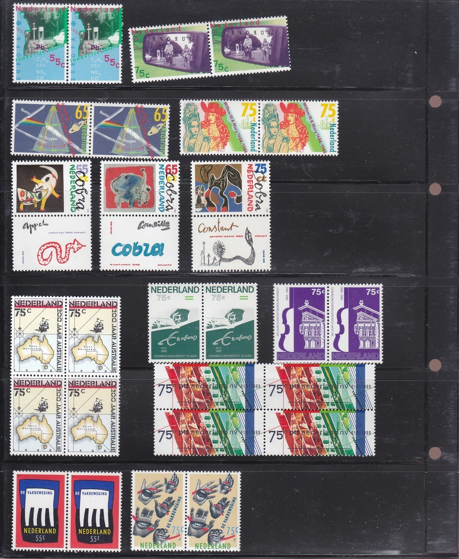 The Netherlands Small Collection MNH - Alles Afgebeeld - Start 1 Euro !!! - Collections