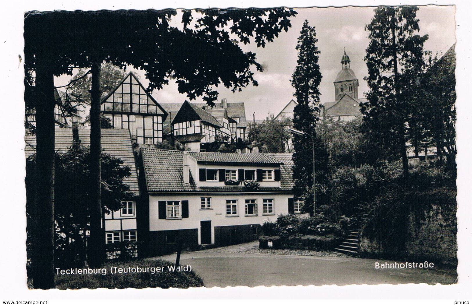 D-8873   TECKLENBURG : Bahnhofstrasse - Steinfurt