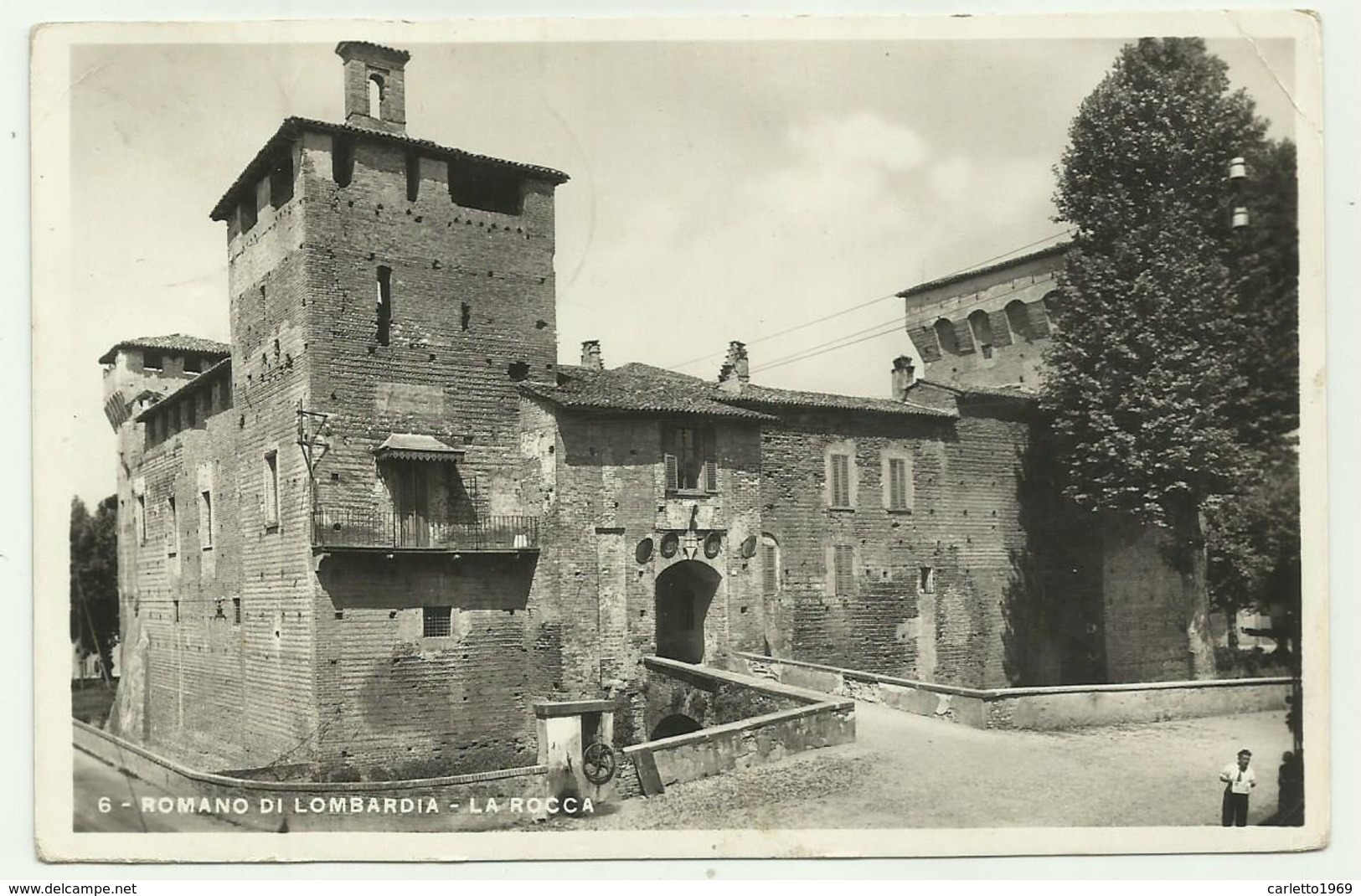 ROMANO DI LOMBARDIA  -LA ROCCA -  VIAGGIATA FP - Bergamo