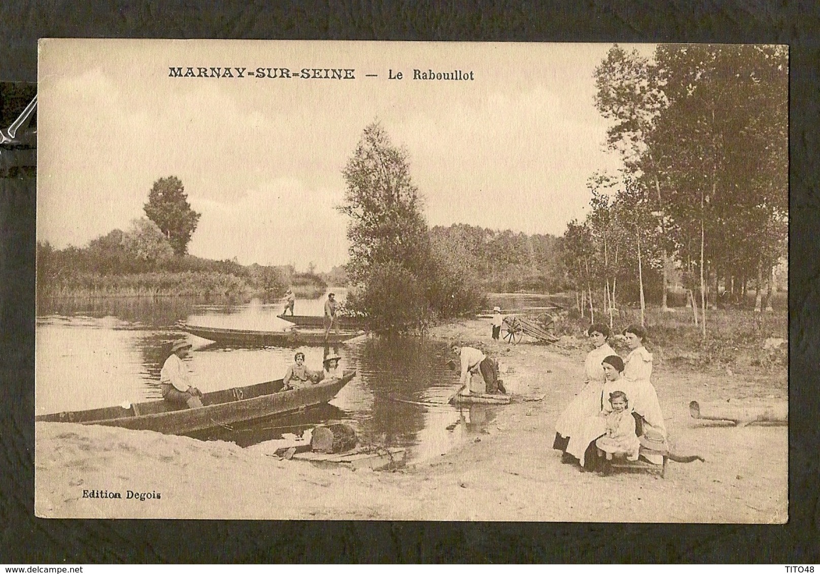 CP-MARNAY-sur-SEINE - Le Rabouillot - Autres & Non Classés