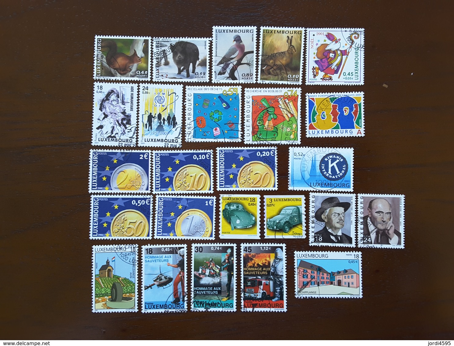 Luxemburgo Lot Used     2 - Usados