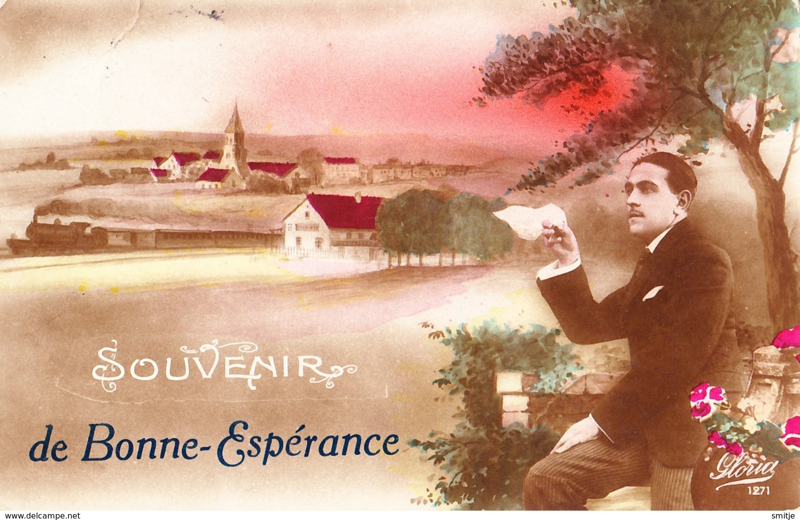 BINCHE 1921 SOUVENIR DE BONNE ESPERANCE - FANTASIE - ED. GLORIA 1271 - Binche