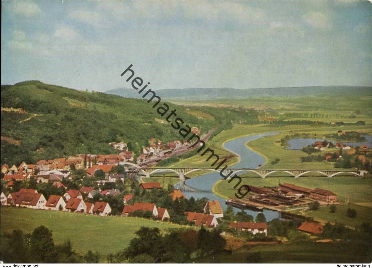 Vlotho - Panorama - AK Grossformat - Verlag Hans Wagner Vlotho - Vlotho