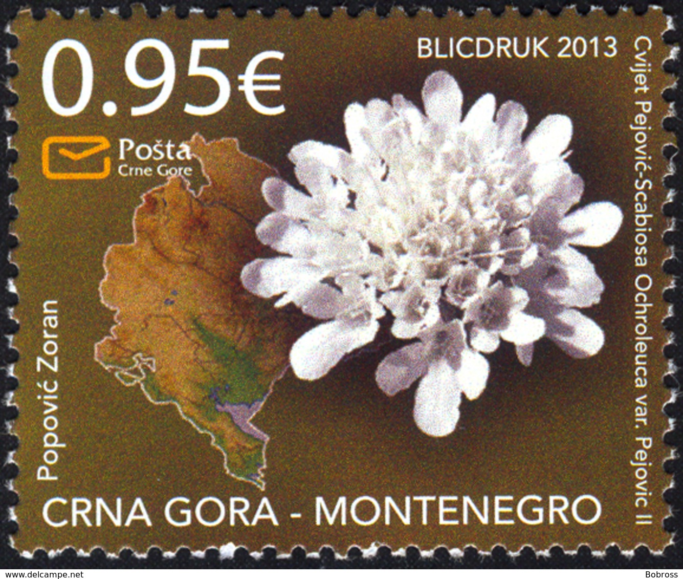 2013, Flora And Fauna, Montenegro, MNH - Montenegro