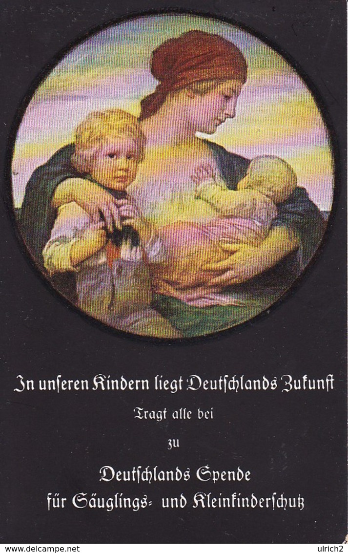 AK Mutter Mit Kindern - Deutschlands Zukunft - Spende Für Säuglings- Und Kleinkinderschutz Bayern - Zumbusch (37968) - Zumbusch, Ludwig V.