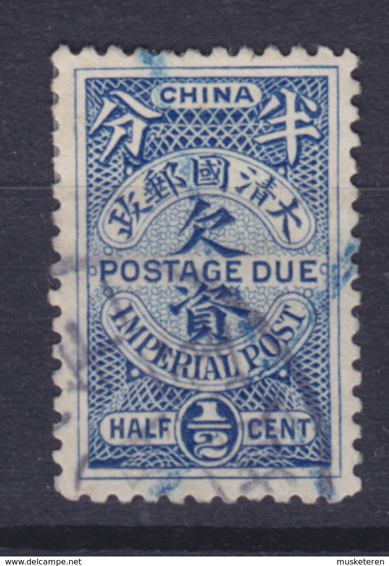 China Chine Portomarke 1904 Mi. 7    ½ C. Postage Due Imperial Post - Gebraucht